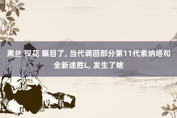 黑丝 探花 瞩目了, 当代调回部分第11代索纳塔和全新途胜L, 发生了啥